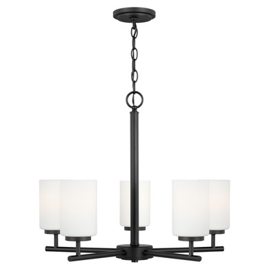 Mid. Chandeliers Glass Up by Generation Lighting ( 1 | 31161EN3-112 Oslo ) 