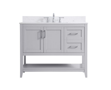 Plumbing Bath Chests/Vanities by Elegant Lighting ( 173 | VF16042GR-BS Aubrey ) 