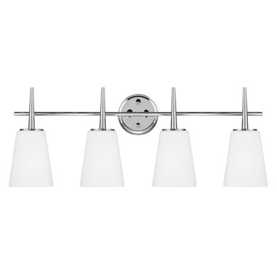 Bathroom Fixtures Four Lights by Generation Lighting ( 1 | 4440404-05 Driscoll ) 
