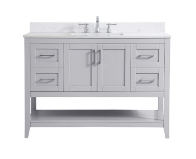Plumbing Bath Chests/Vanities by Elegant Lighting ( 173 | VF16048GR-BS Aubrey ) 