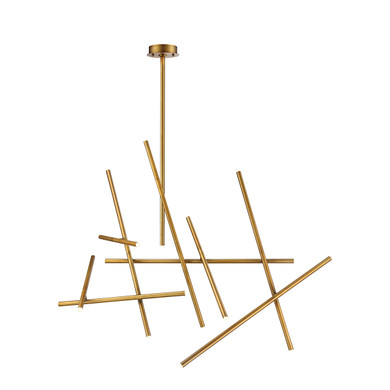 Large Chandeliers Starburst by Eurofase ( 40 | 36251-032 Crossroads ) 