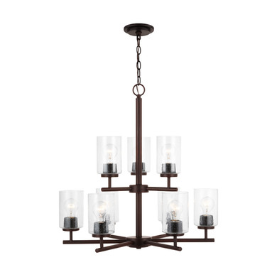 Mid. Chandeliers Glass Up by Generation Lighting ( 1 | 31172-710 Oslo ) 