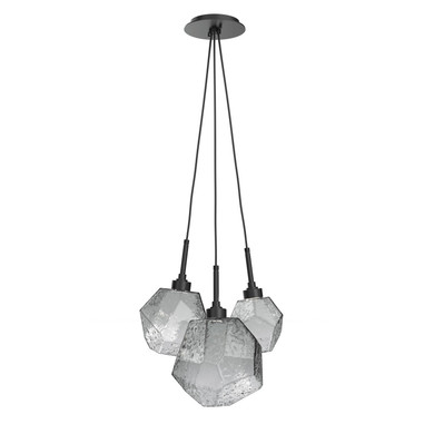 Mini Pendants 3 Light Cluster by Hammerton Studio ( 404 | CHB0039-0E-MB-S-C01-L3 Gem ) 