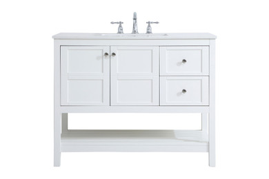 Plumbing Bath Chests/Vanities by Elegant Lighting ( 173 | VF16442WH Theo ) 