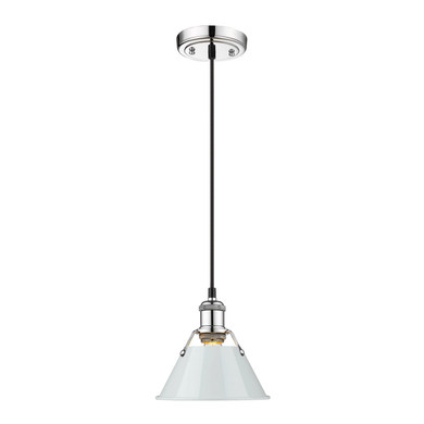Mini Pendants Metal Shade by Golden ( 62 | 3306-S CH-DB Orwell ) 