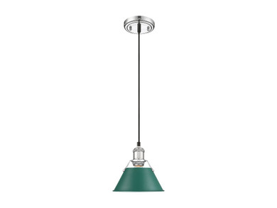 Mini Pendants Metal Shade by Golden ( 62 | 3306-S CH-GN Orwell ) 