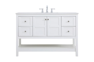 Plumbing Bath Chests/Vanities by Elegant Lighting ( 173 | VF16448WH Theo ) 
