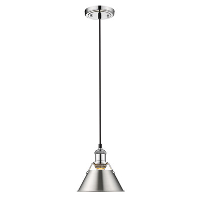 Mini Pendants Metal Shade by Golden ( 62 | 3306-S CH-PW Orwell ) 