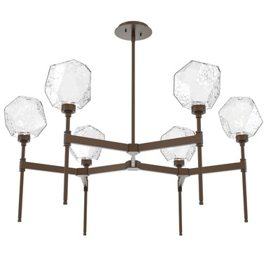 Mid. Chandeliers Glass Up by Hammerton Studio ( 404 | CHB0039-39-FB-C-001-L1 Gem ) 
