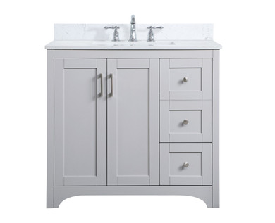 Plumbing Bath Chests/Vanities by Elegant Lighting ( 173 | VF17036GR-BS Moore ) 