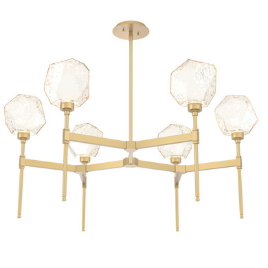 Mid. Chandeliers Glass Up by Hammerton Studio ( 404 | CHB0039-39-GB-A-001-L3 Gem ) 