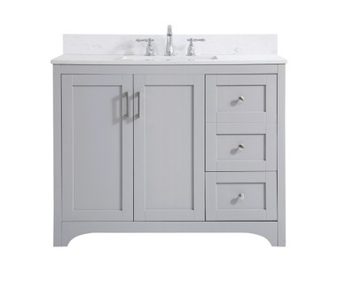 Plumbing Bath Chests/Vanities by Elegant Lighting ( 173 | VF17042GR-BS Moore ) 