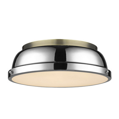 Flush Mounts Other by Golden ( 62 | 3602-14 AB-CH Duncan ) 