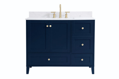 Plumbing Bath Chests/Vanities by Elegant Lighting ( 173 | VF18042BL-BS Sommerville ) 