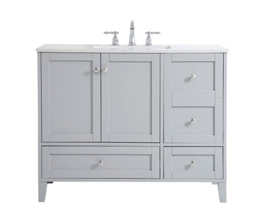 Plumbing Bath Chests/Vanities by Elegant Lighting ( 173 | VF18042GR sommerville ) 