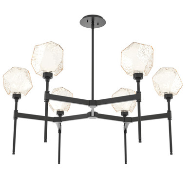 Mid. Chandeliers Glass Up by Hammerton Studio ( 404 | CHB0039-39-MB-A-001-L1 Gem ) 