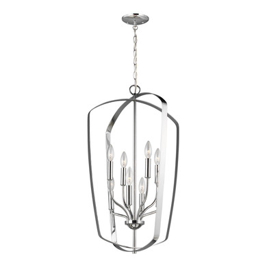 Foyer/Hall Lanterns Open Frame by Generation Lighting ( 1 | 5134908-05 Romee ) 