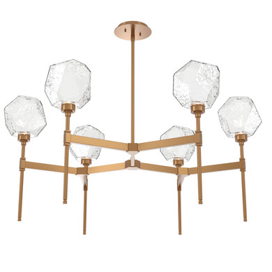 Mid. Chandeliers Glass Up by Hammerton Studio ( 404 | CHB0039-39-NB-C-001-L3 Gem ) 