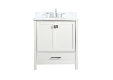 Plumbing Bath Chests/Vanities by Elegant Lighting ( 173 | VF18830WH-BS Irene ) 