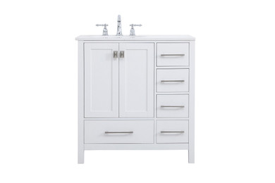 Plumbing Bath Chests/Vanities by Elegant Lighting ( 173 | VF18832WH Irene ) 