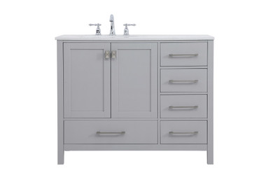 Plumbing Bath Chests/Vanities by Elegant Lighting ( 173 | VF18842GR Irene ) 