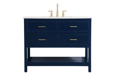 Plumbing Bath Chests/Vanities by Elegant Lighting ( 173 | VF19042BL Sinclaire ) 