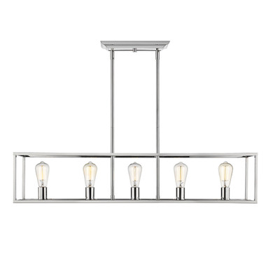 Linear/Island 4 Light + by Golden ( 62 | 2072-LP CH Wesson ) 