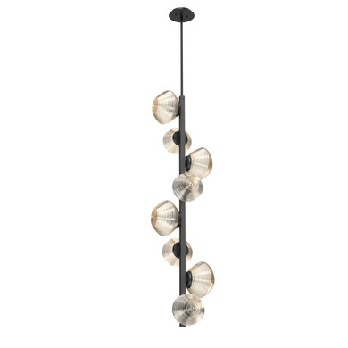 Pendants Glass Down by Hammerton Studio ( 404 | CHB0089-T8-MB-A-001-L3 Mesa ) 
