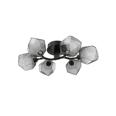 Semi-Flush Mts. Glass Down by Hammerton Studio ( 404 | CLB0039-01-MB-S-L3 Gem ) 