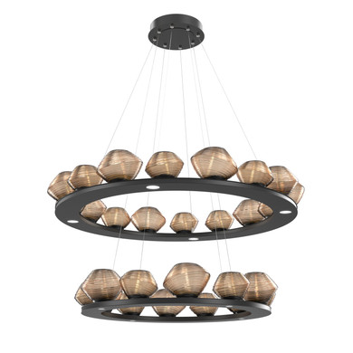 Large Chandeliers Ring/Halo by Hammerton Studio ( 404 | CHB0089-2B-MB-B-CA1-L3 Mesa ) 