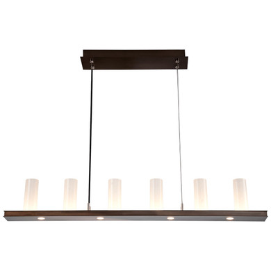 Linear/Island 4 Light + by Hammerton Studio ( 404 | PLB0033-0B-MB-FS-CA1-L3 Carlyle ) 
