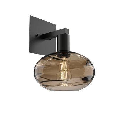 Sconces Single Glass by Hammerton Studio ( 404 | IDB0036-11-MB-OB-E2 Coppa ) 