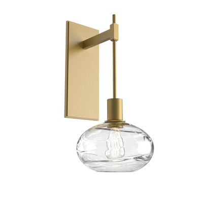Sconces Single Glass by Hammerton Studio ( 404 | IDB0036-18-GB-OC-E2 Coppa ) 