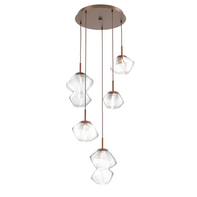 Pendants Multi-port/Cascade by Hammerton Studio ( 404 | CHB0089-05-BB-C-C01-L1 Mesa ) 