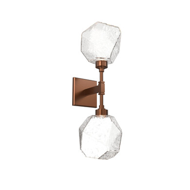 Sconces Double Glass by Hammerton Studio ( 404 | IDB0039-02-BB-C-L3 Gem ) 