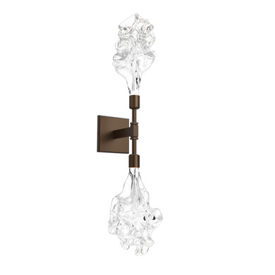 Sconces Double Glass by Hammerton Studio ( 404 | IDB0059-02-FB-BC-L1 Blossom ) 
