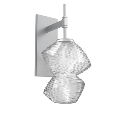 Sconces Single Glass by Hammerton Studio ( 404 | IDB0089-01-CS-C-L1 Mesa ) 