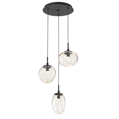 Mini Pendants 3 Light Cluster by Hammerton Studio ( 404 | CHB0069-03-MB-FA-C01-L3 Cosmos ) 