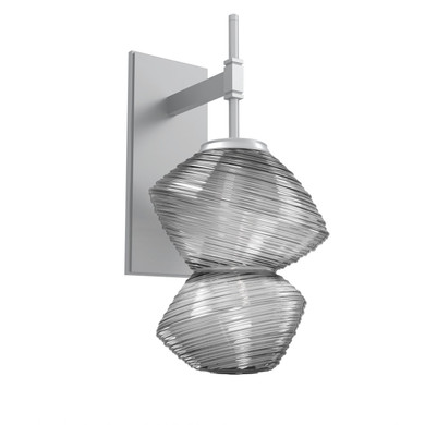 Sconces Single Glass by Hammerton Studio ( 404 | IDB0089-01-CS-S-L3 Mesa ) 