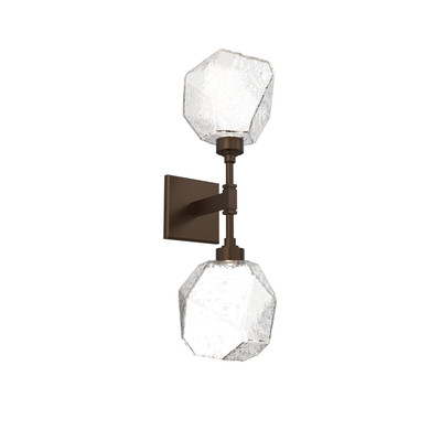 Sconces Double Glass by Hammerton Studio ( 404 | IDB0039-02-FB-C-L1 Gem ) 