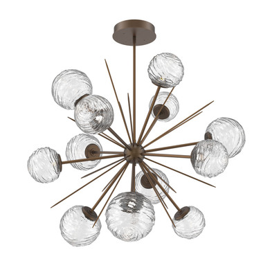 Large Chandeliers Starburst by Hammerton Studio ( 404 | CHB0092-0B-FB-C-001-L3 Gaia ) 