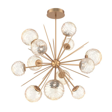 Large Chandeliers Starburst by Hammerton Studio ( 404 | CHB0092-0B-NB-A-001-L1 Gaia ) 
