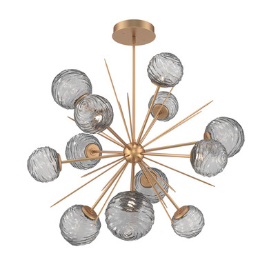 Large Chandeliers Starburst by Hammerton Studio ( 404 | CHB0092-0B-NB-S-001-L3 Gaia ) 