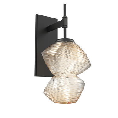 Sconces Single Glass by Hammerton Studio ( 404 | IDB0089-01-MB-A-L1 Mesa ) 