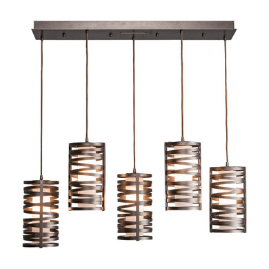 Linear/Island 4 Light + by Hammerton Studio ( 404 | PLB0013-07-FB-F-C01-E2 Tempest ) 