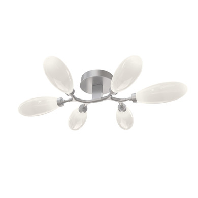 Semi-Flush Mts. Glass Down by Hammerton Studio ( 404 | CLB0071-01-CS-WL-L3 Fiori ) 