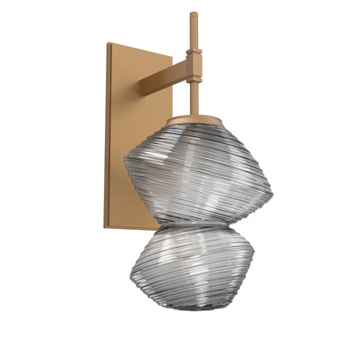 Sconces Single Glass by Hammerton Studio ( 404 | IDB0089-01-NB-S-L1 Mesa ) 