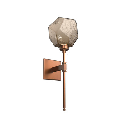 Sconces Single Glass by Hammerton Studio ( 404 | IDB0039-08-BB-B-L1 Gem ) 