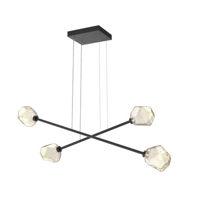 Linear/Island 2 Light Bar by Hammerton Studio ( 404 | PLB0039-M2-MB-A-CA1-L3 Gem ) 