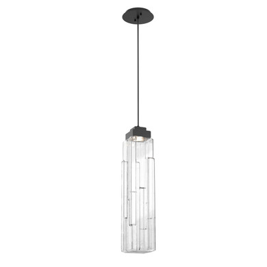 Mini Pendants Glass Down by Hammerton Studio ( 404 | LAB0056-01-MB-LC-C01-L3 Ledgestone ) 